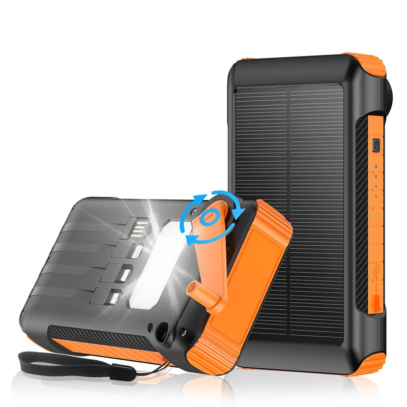 Solar Ladegerät mit Integrierter Taschenlampe Brehn
