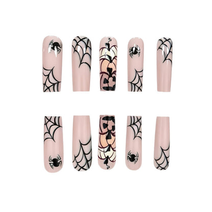 Themenbezogene Halloween Nagelkunst-Verzierung Brehn