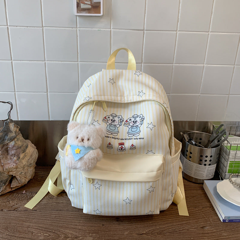 Rucksack mit Buntem Tiermotiv und Praktischen Fächern Brehn