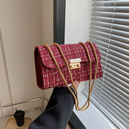 Elegante Texturierte Clutch Handtasche