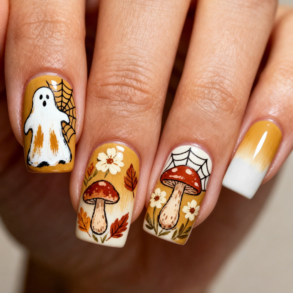Kunstfingernägel Im Halloween-Motiv Brehn