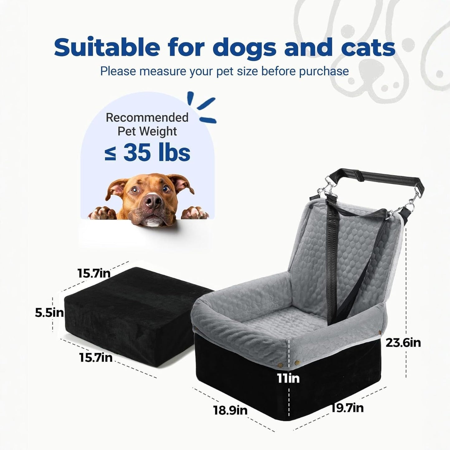 Hunde Autositz Brehn