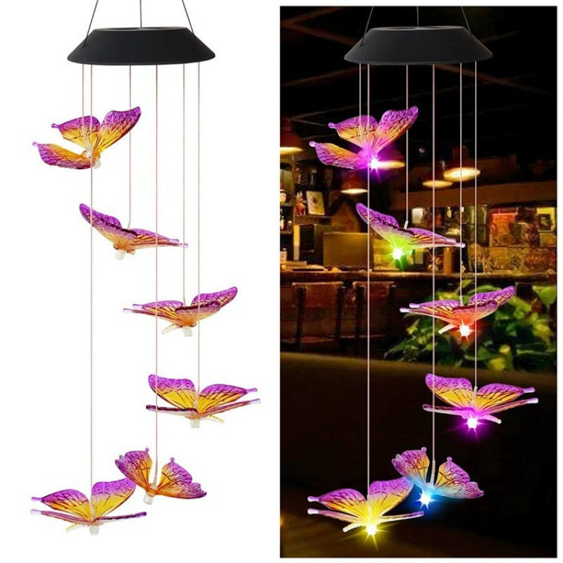 Dekorativer Flamingo Hängemobil Windspiel Gartenornament Brehn