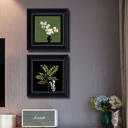 Elegante Eingebettete Botanische Wanddekoration