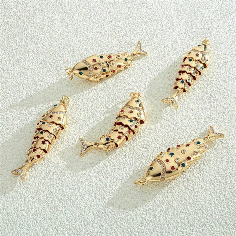 Dekorativer Fisch Schlüsselanhänger Brehn