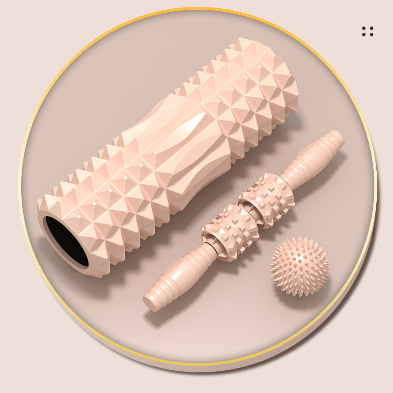 Massage-Set mit Multifunktionaler Rolle und Akupressurbällen Brehn