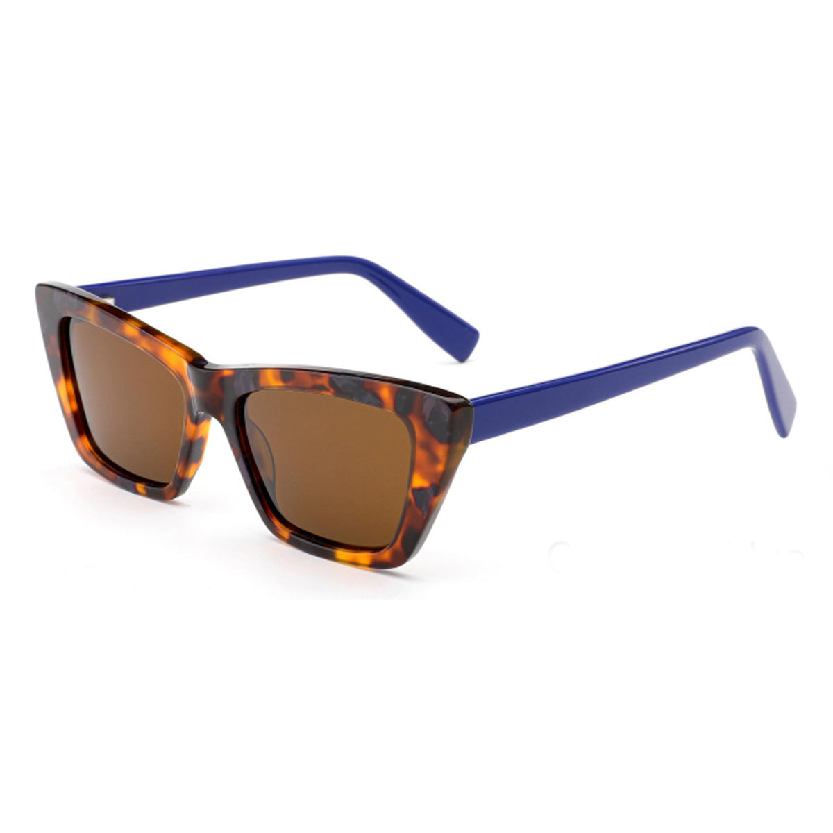 Damen Sonnenbrille im trendigen, geometrischen Design mit hochwertigem Kunststoffrahmen Brehn