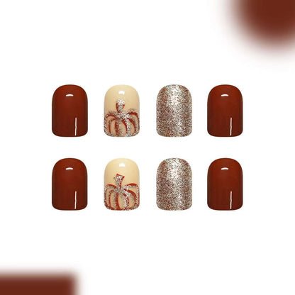 Dekorativer Press-On-Nagelset