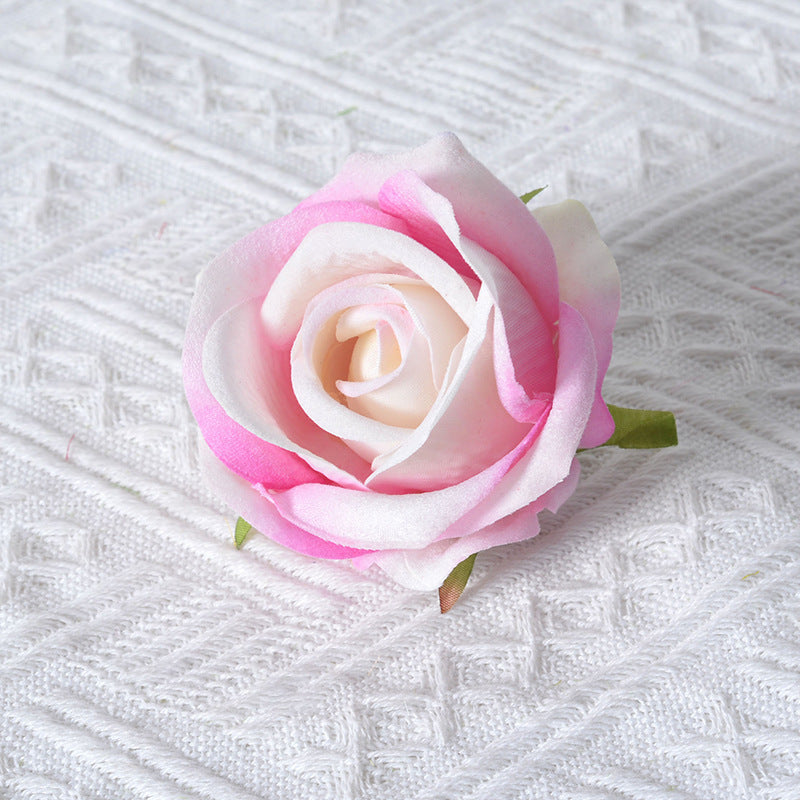 Dekorativer Samt Rose Pins Brosche