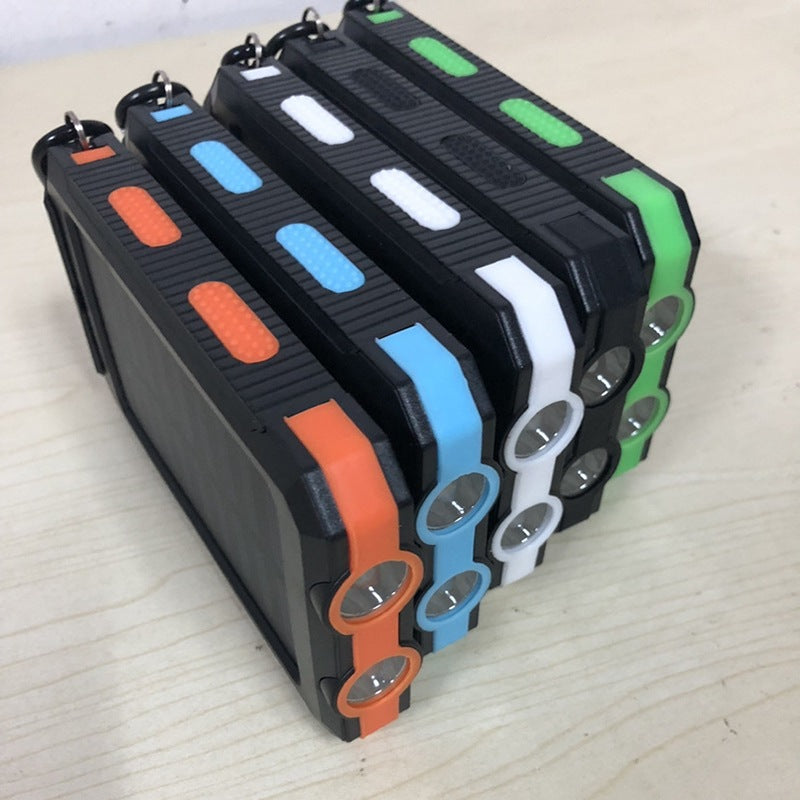 Solarbetriebene Powerbank mit Doppelter Usb-Anschluss Brehn