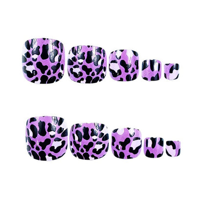 Trendige Leopard-Print-Nagelkunst-Aufkleber Brehn