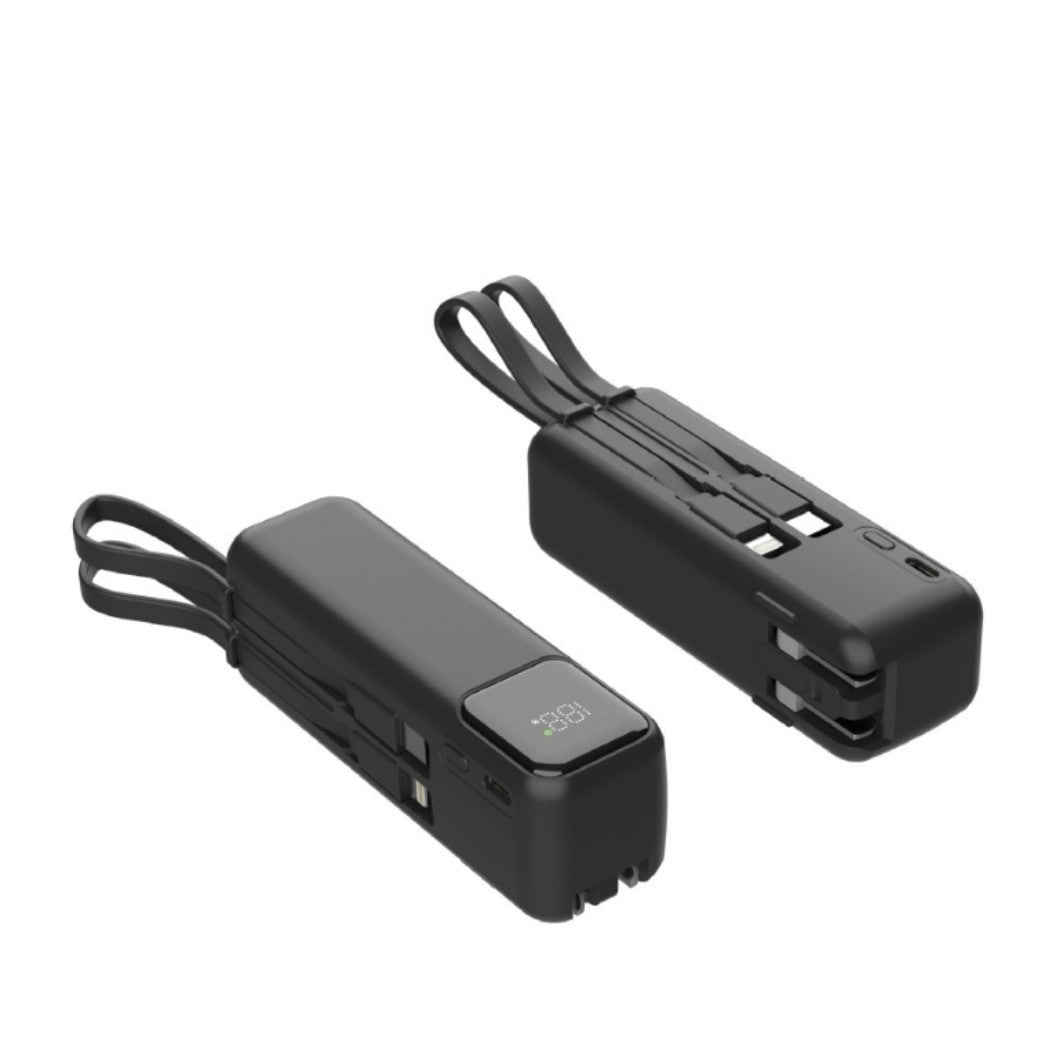 Tragbare Powerbank mit Integrierter Kabelloser Ladefunktion und Lcd-Anzeige Brehn