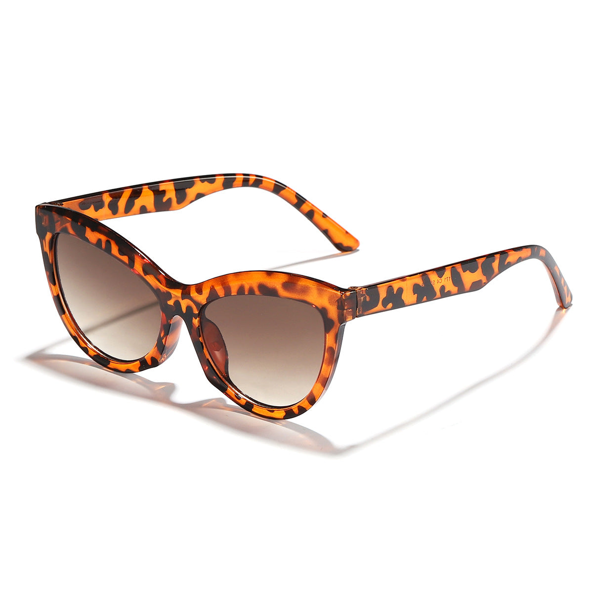 Damen trendige Schwarz-Weiß Sonnenbrille Brehn