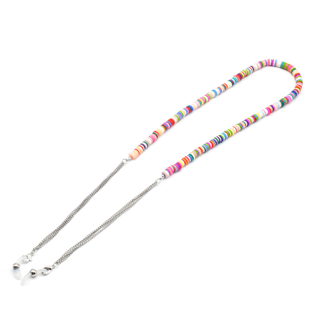 Bunte Perlen Brille Kette Brehn 1786692423