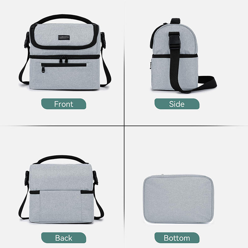 Damen Isolierte Picknicktasche mit mehreren Fächern Brehn