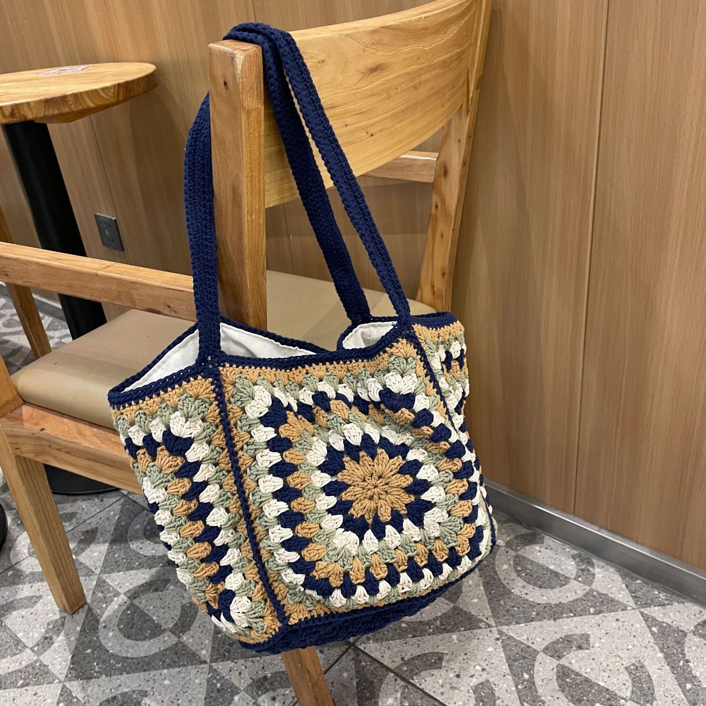 Handgefertigte Häkel Tasche Brehn
