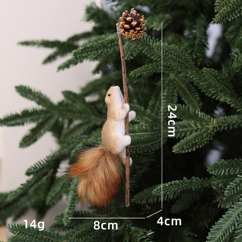 Niedliche Dekorationsfigur mit Eichhörnchenmotiv Brehn