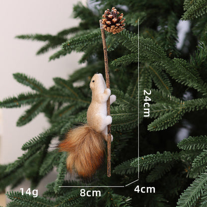 Niedliche Dekorationsfigur mit Eichhörnchenmotiv Brehn