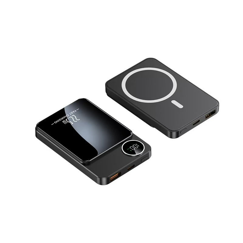 Powerbank mit Schnellem Drahtlosen Ladegerät und Lcd-Anzeige Brehn