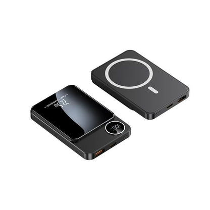 Powerbank mit Schnellem Drahtlosen Ladegerät und Lcd-Anzeige Brehn