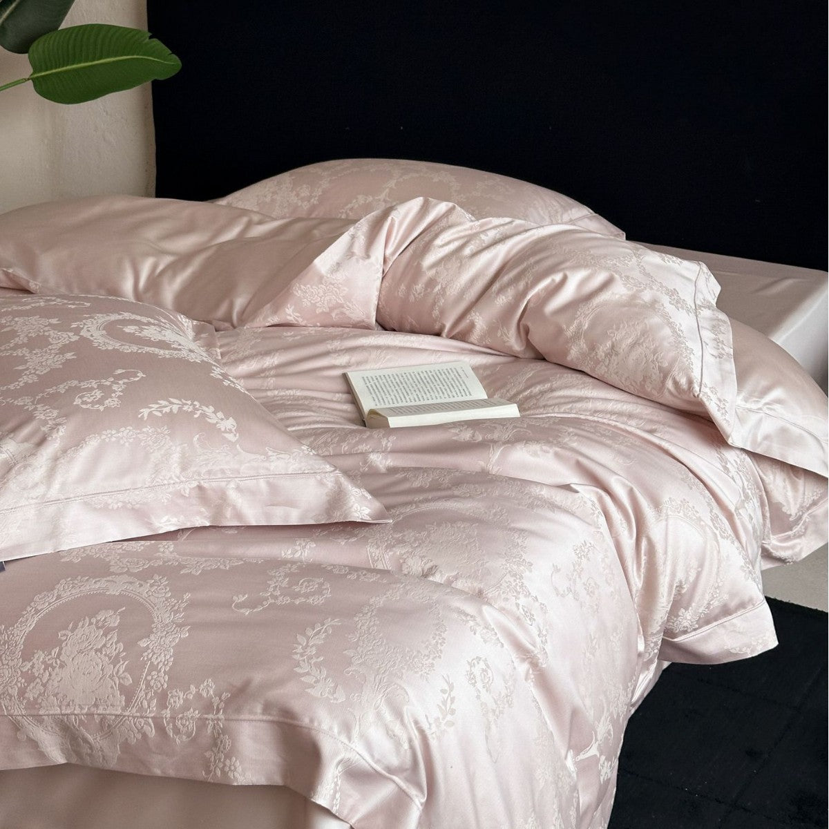 Satin-Bettwäsche-Set Brehn