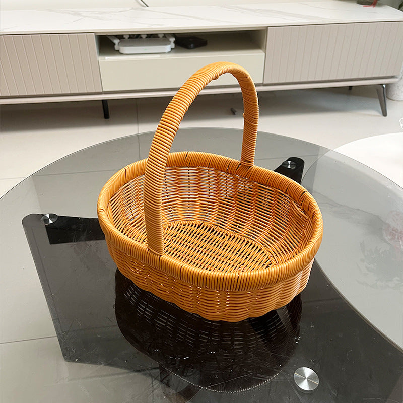 Damen Handgeflochtener Einkaufskorb Brehn