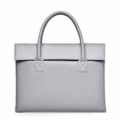 Elegante strukturiert Leder Bürotasche Brehn