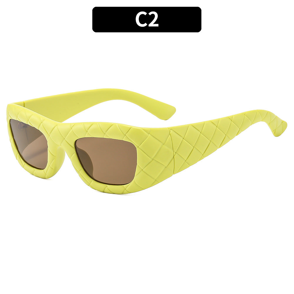 Fashion Forward Quadratische Sonnenbrillen
