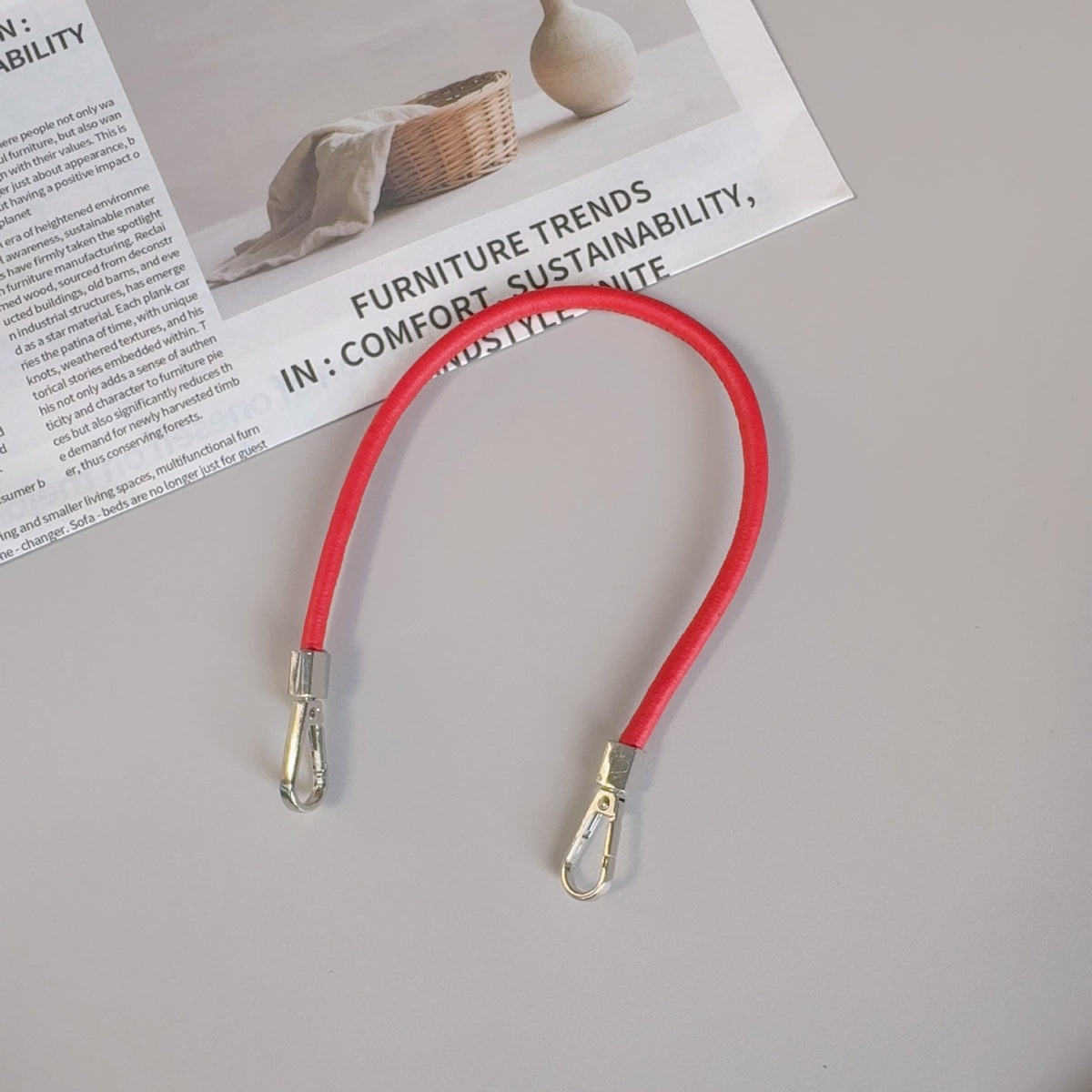 Stylische Leder-Handyband Brehn