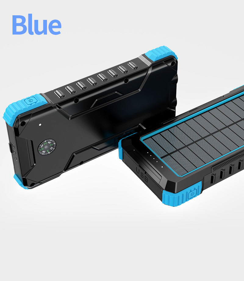 Solar Powerbank mit Mehreren Usb-Anschlüssen Von Brehn