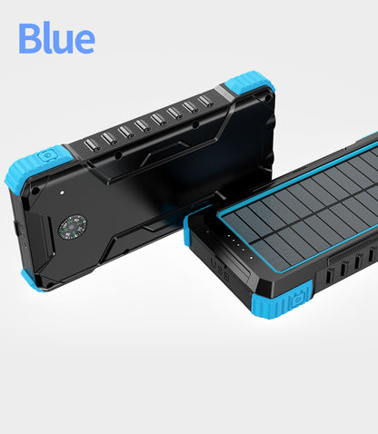 Solar Powerbank mit Mehreren Usb-Anschlüssen Von Brehn