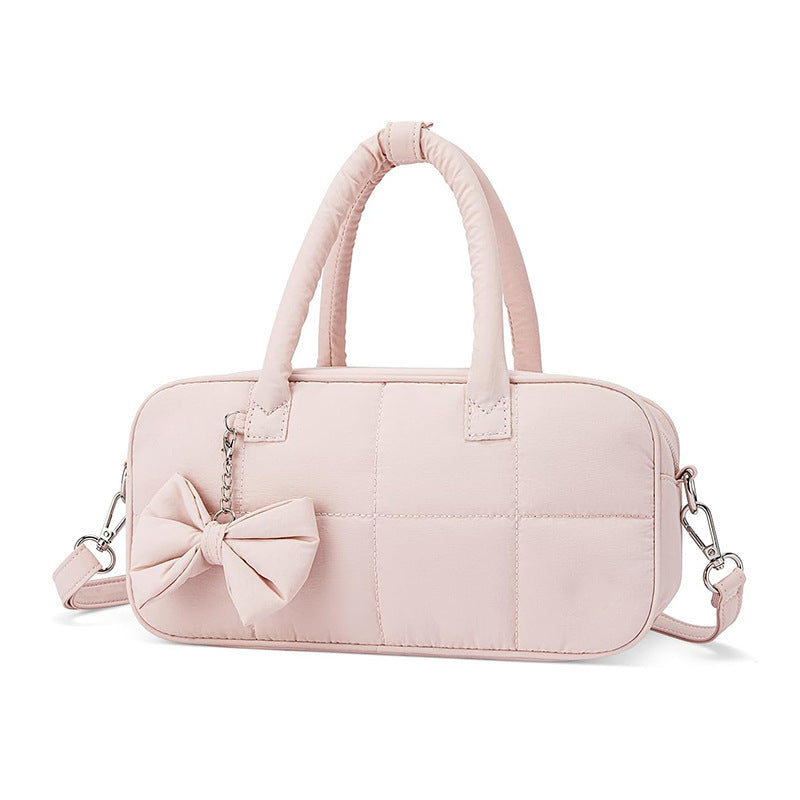 Gepolsterte Handtasche mit Modischem Schleifendetail Brehn