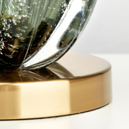 Moderne Texturierte Glas Tischlampe