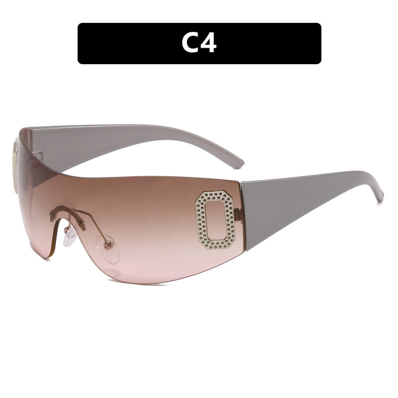 Damen sportliche modische Sonnenbrille mit elegantem Design und UV-Schutz Brehn