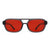 Damen Sportliche Sonnenbrille im modernen Look mit starkem UV-Schutz Brehn