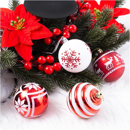 Festliche dekorative Weihnachtsornament-Set Brehn