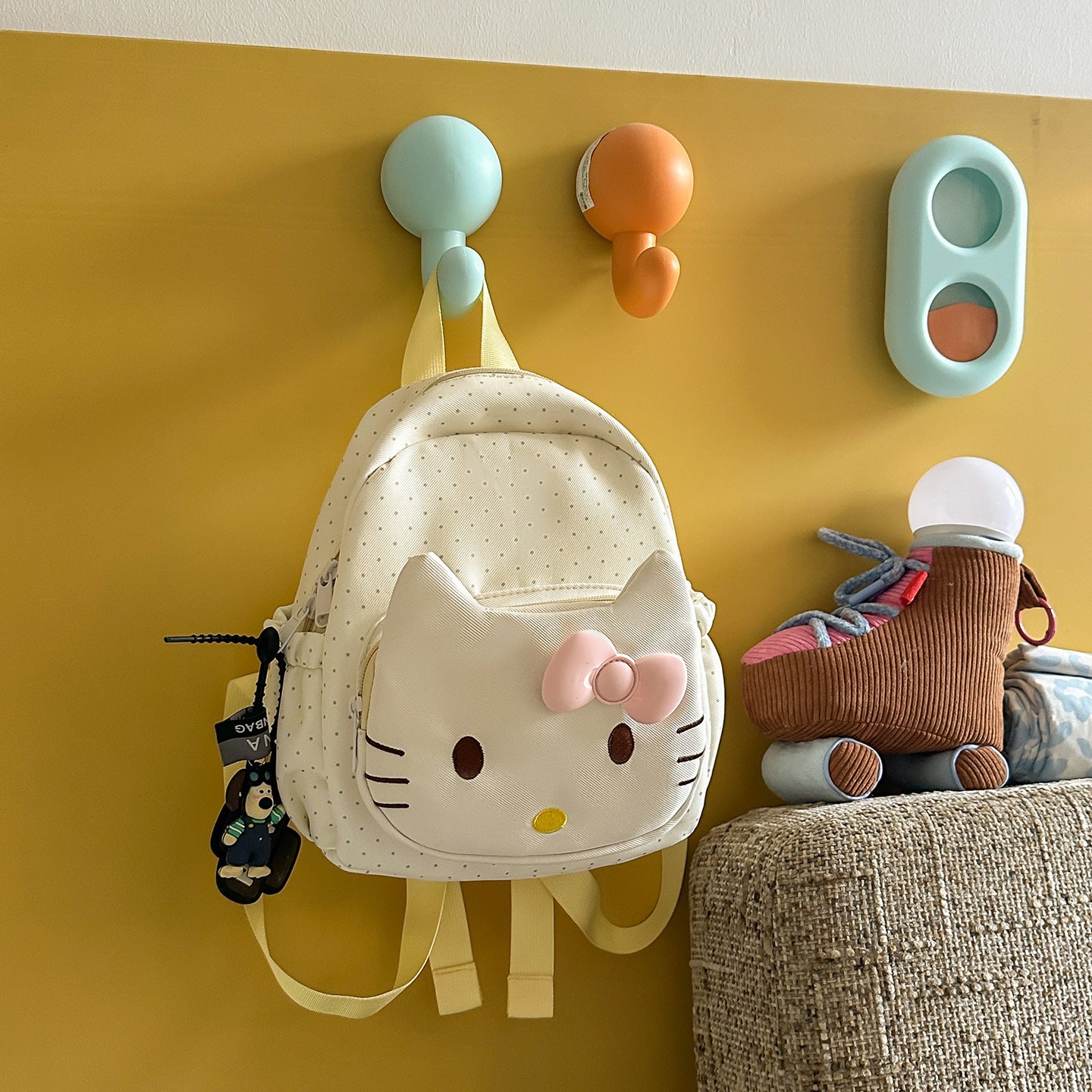 Kinder adorabeler Katzen-Thema Mini Schulrucksack