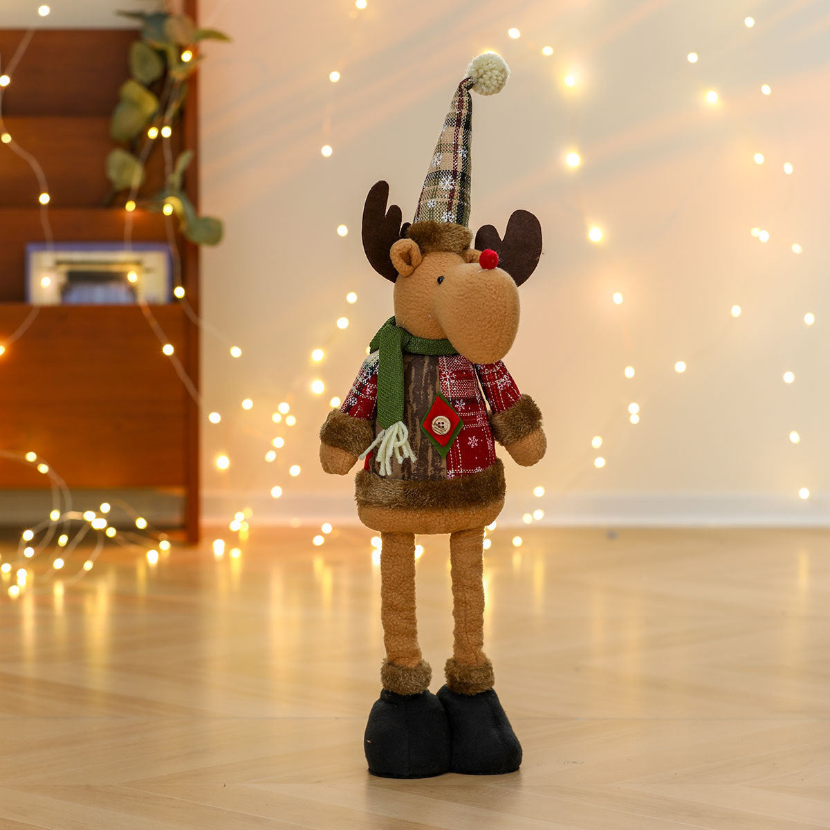 Verspielt Plüsch Santa Figurine Brehn