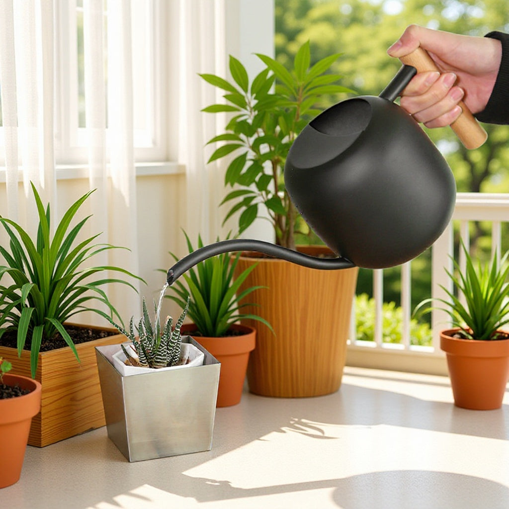 Stilvolle ergonomische Gießkanne