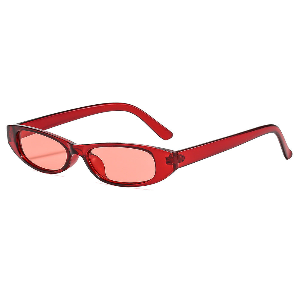 Damen trendige Cat-Eye Sonnenbrille im minimalistischen Design Brehn