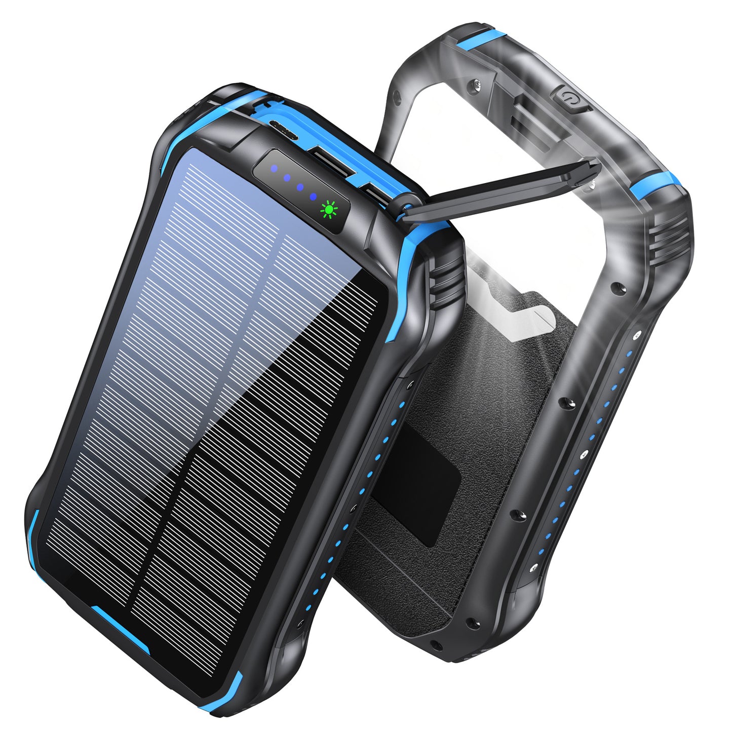 Solar-Powerbank mit Hoher Speicherkapazität und Ip66 Schutz Brehn