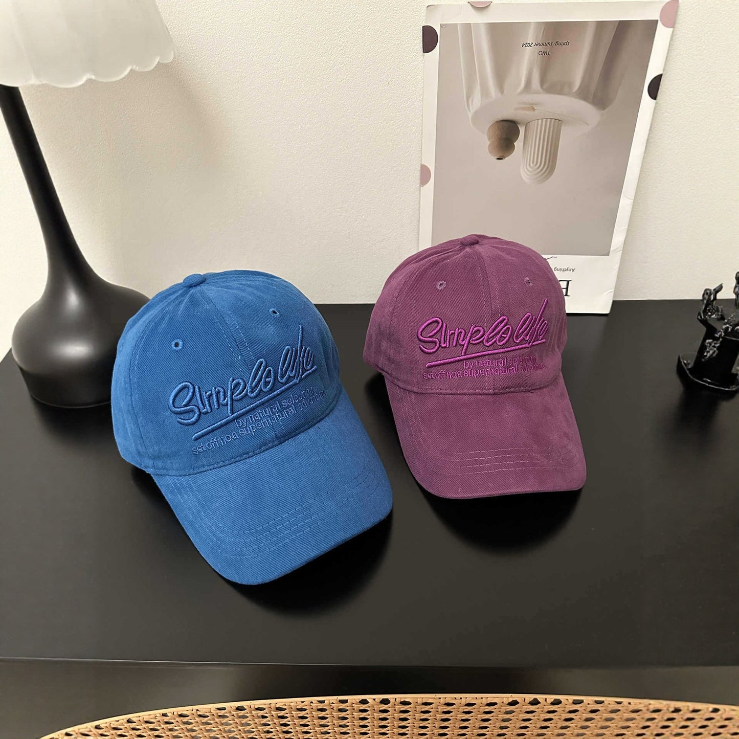 Unisex Casual Fleece-Mischung Baseballcap Brehn