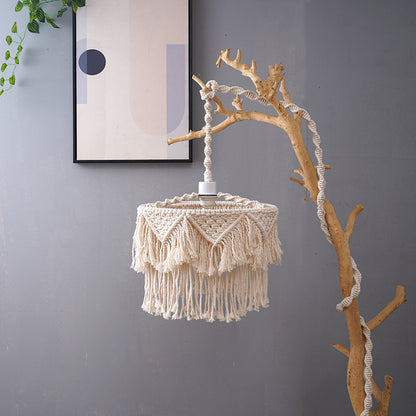 Macramé Pendelleuchte Schirm Brehn
