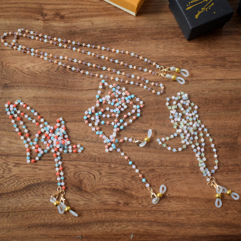 Multi-Color Beaded Eyewear Chain Brehn