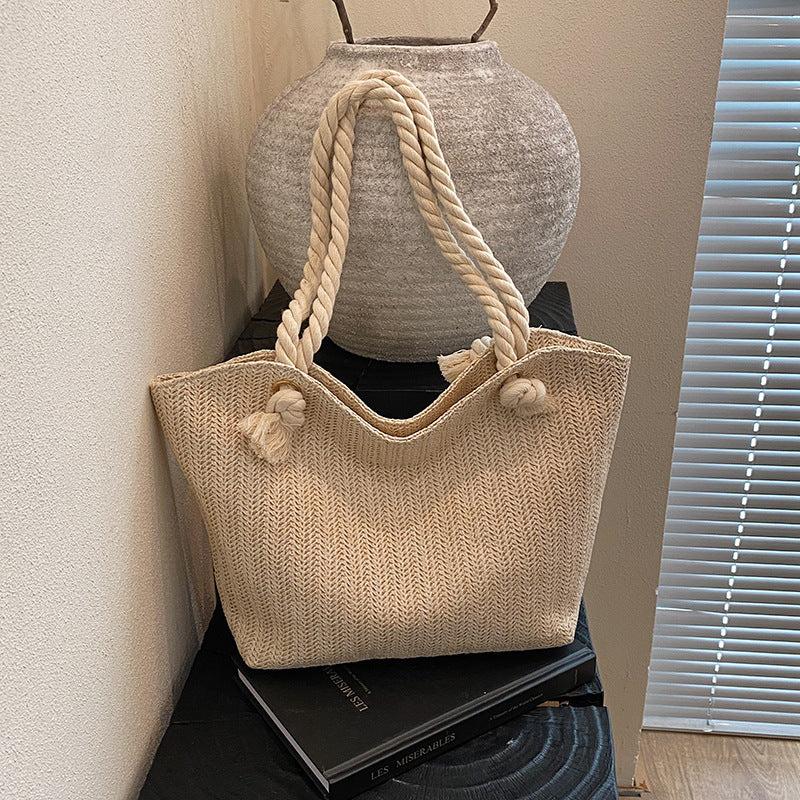 Chic handgewebte Strandtasche Brehn