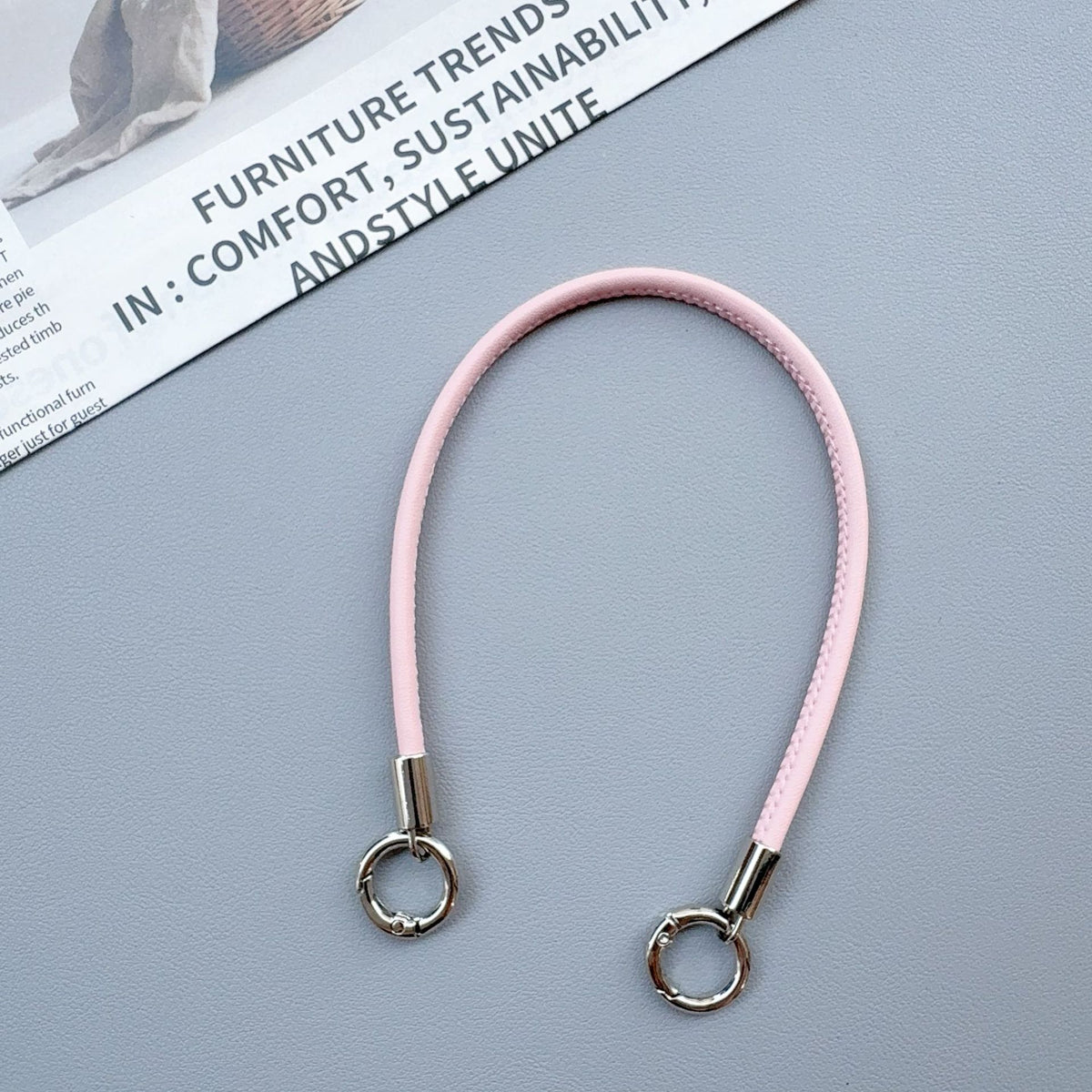 Premium langlebiger Schlüsselband mit Metallclips Brehn