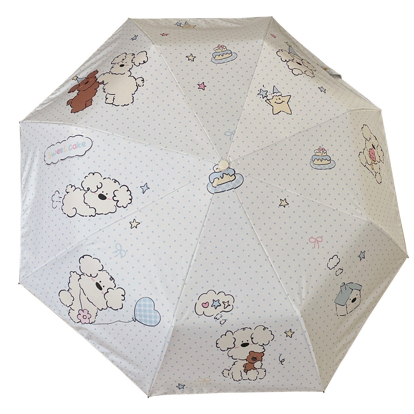 Damen Faltbarer Regenschirm mit verspieltem Tierdesign Brehn