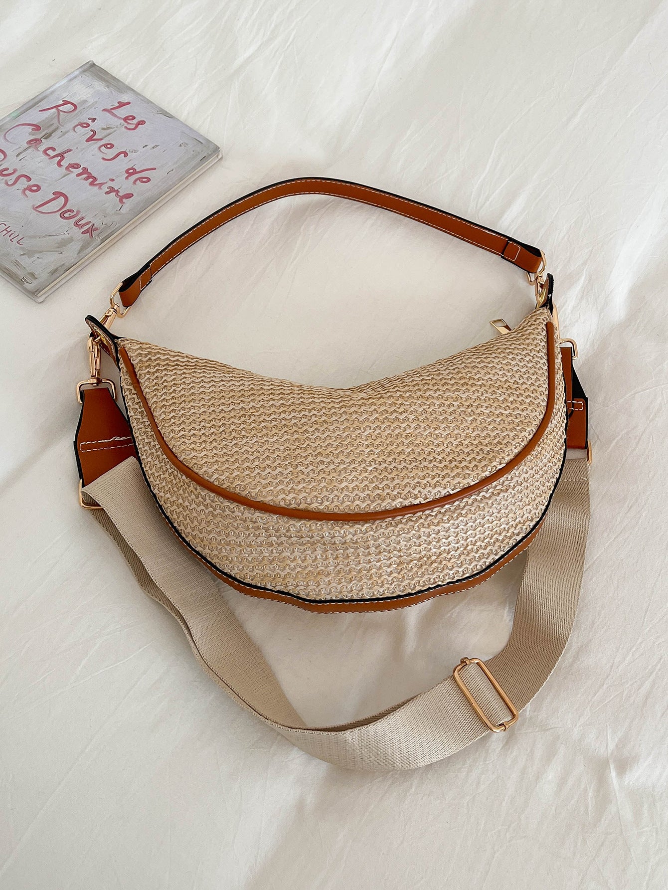 WoWoven-Gewebe-Crossbody-Tasche Brehn
