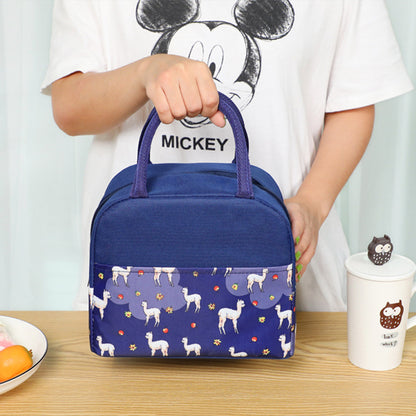 Niedliche cartoon-themed isolierte Lunch-Tasche