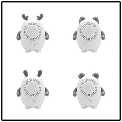 Unisex Tragbarer Handventilator im niedlichen Tierdesign Brehn